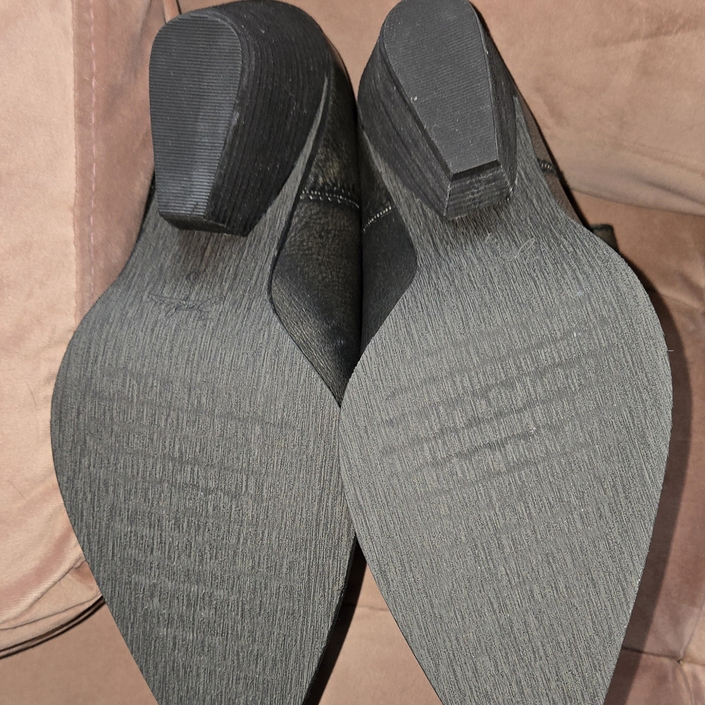 Zodiac Charcoal Ankle Booties - Picture 6 of 8